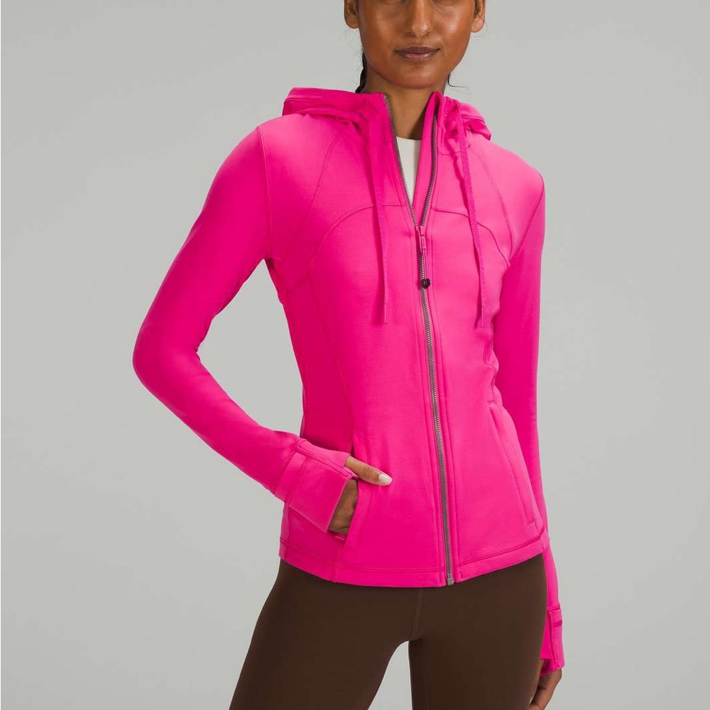 Sonic pink hooded define jacket